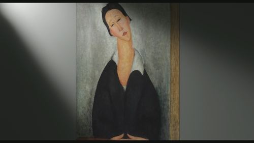 A.Modigliani Portrait of a Polish Woman 1919 Philadelphia Museum of Art The Louis E. Stern Collection 314
