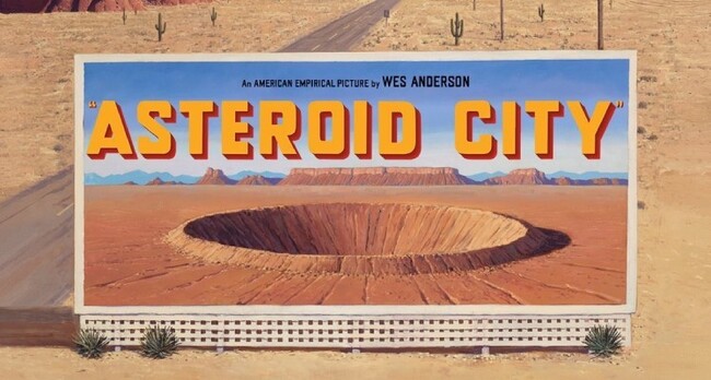 Asteroid City baner