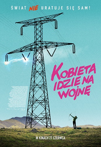 Kobieta idzie na wojnę plakat mały