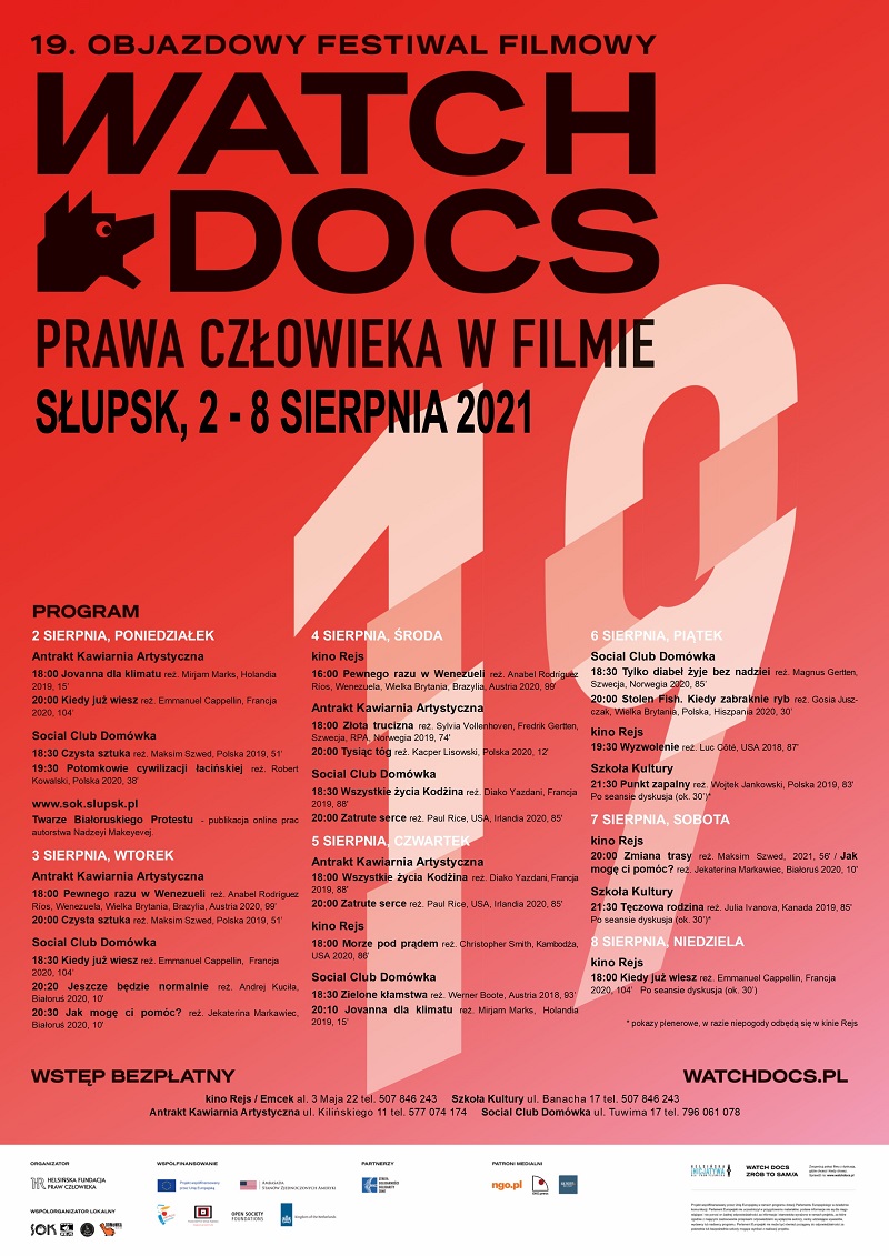 2021 Watch Docs afisz mały