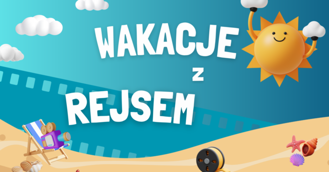 WAKACJE baner na wydarzenie FB