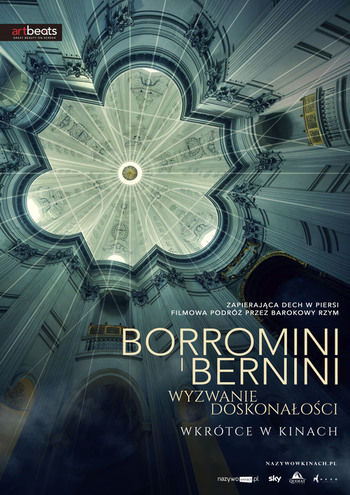 BORROMINI BERNINI plakat PL